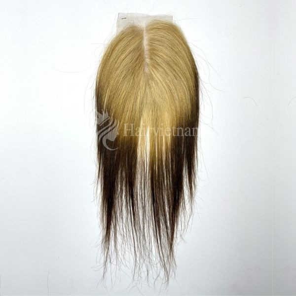 Virgin Hair Ombre Straight Lace Closure